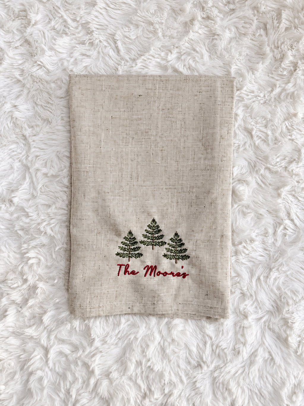 Christmas Tree Hand Towel